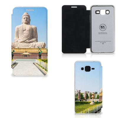 Samsung Galaxy Grand Prime Flip Cover Boeddha Samsung Galaxy Grand Prime Flip Cover Boeddha