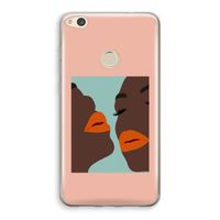 Orange lips: Huawei Ascend P8 Lite (2017) Transparant Hoesje