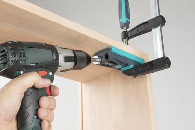 wolfcraft GmbH 4642000 klemhouder Undercover-mal