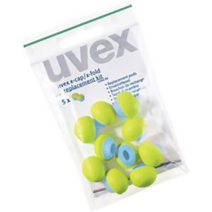 uvex X-CAP X-FOLD 2125351 Oordoppen voor beugel-gehoorbescherming 5 paar