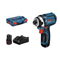 Bosch Professional 12V System Accudraaislagmoeraanzetter Gdr 12V-105 (2X 2,0Ah Accu En Oplader, In L-Boxx)