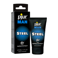 MAN - Steel Gel - Lubricant and Massage Gel - 2 fl oz / 50 ml - thumbnail