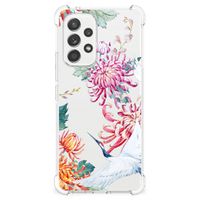 Samsung Galaxy A53 5G Case Anti-shock Bird Flowers - thumbnail