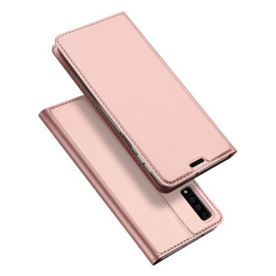 Dux Ducis pro serie - slim wallet hoes - Samsung Galaxy A7 2018 - roze/goud