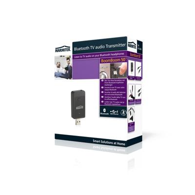 Marmitek: BoomBoom50 Verzender - Zwart Marmitek: BoomBoom50 Verzender - Zwart