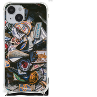 iPhone 14 Plus Anti-shock Hoesje met foto Badges