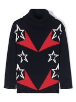 Perfect Moment Kids pull Shooting Star en intarsia - Bleu