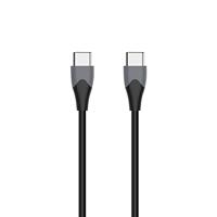 ENERGIZER - 1,2 m USB-C/USB-C oplaadkabel - Snellaadkabel (2.4A/480Mbps) - Zwart