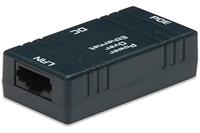 DIGITUS passieve PoE-injector - Fast Ethernet - DC-aansluiting voor 5,5 mm voedingsstekker - Zonder stekker voeding
