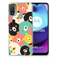 Motorola Moto E20 | E40 Telefoonhoesje met Naam Bears