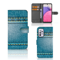 Samsung Galaxy A33 5G Wallet Case met Pasjes Jeans