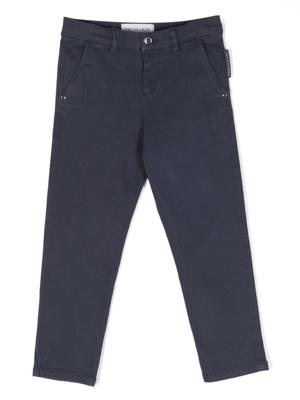 TRUSSARDI JUNIOR Slim-fit chino - Blauw