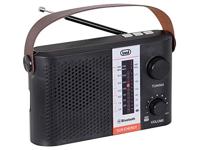 Trevi Draagbare radio op zonnecellen met BT zwart