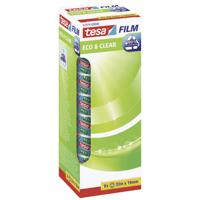 tesa 57074-00000-01 tesafilm Eco & Clear Transparant (l x b) 33 m x 19 mm 8 stuk(s) - thumbnail