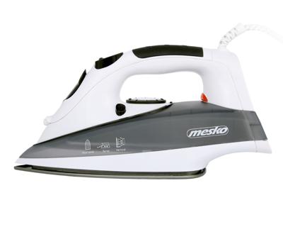 Adler MS 5016 Stoomstrijkijzer Antikleefstrijkzool 2000 W Grijs, Wit Adler MS 5016 Stoomstrijkijzer Antikleefstrijkzool 2000 W Grijs, Wit