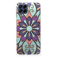 Samsung Galaxy M53 Case Purple Flower - thumbnail