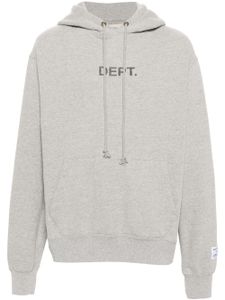 GALLERY DEPT. hoodie en coton à logo imprimé - Bleu