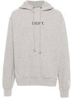 GALLERY DEPT. hoodie en coton à logo imprimé - Bleu