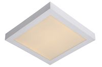 Lucide Brice vierkante plafondlamp 30cm 30W wit