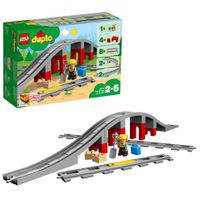 LEGO DUPLO treinbrug en rails 10872 - thumbnail