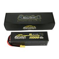 GensAce Bashing Car Lipo 100c 14,8 volt 11000mah met EC5 Stekker - thumbnail