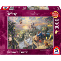 Schmidt puzzel Disney beauty and the beast falling in love 1000 stukjes