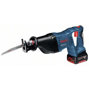 Bosch Professional GSA 18 V-LI Accu-reciprozaag 060164J00B Incl. 2 accus, Incl. lader, Incl. koffer 18 V 5 Ah