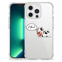 iPhone 13 Pro Max Stevig Bumper Hoesje Cow - thumbnail