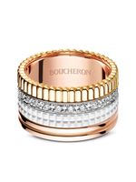 Boucheron grande bague Quatre en or, or rose, or blanc 18ct sertie de diamants - thumbnail