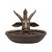 Nemesis Now - Baphomet's Wealth Backflow Incense Burner 13cm