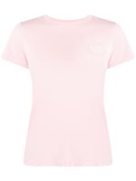 A.P.C. logo-embroidered T-shirt - Rose - thumbnail