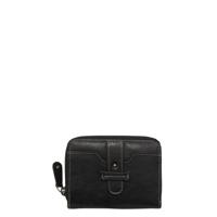 dR Amsterdam Waxi Damesportemonnee black Dames portemonnee