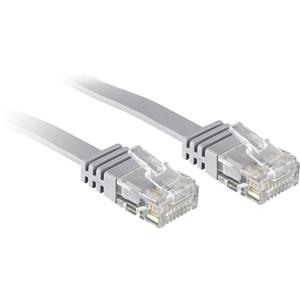 LINDY 47491 RJ45 Netwerkkabel, patchkabel CAT 6 U/UTP 1.00 m Grijs Snagless 1 stuk(s)