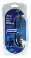 Bandridge BAL4805 audio kabel 5 m RCA Zwart, Grijs, Oranje