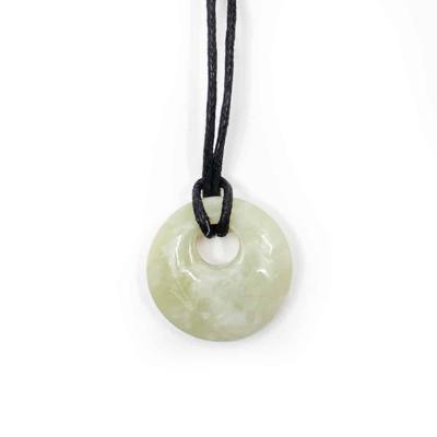 Edelsteen Donut Jade in Doosje (35 mm) Edelsteen Donut Jade in Doosje (35 mm)