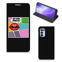 OPPO Find X3 Lite Hippe Standcase Popart Princess - thumbnail