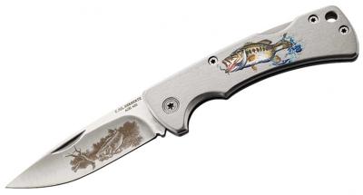 Herbertz zakmes Vis 15,5 cm RVS zilver