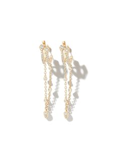 SHAY boucles d'oreilles en or 18ct serties de diamants