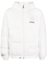 AAPE BY *A BATHING APE® veste imprimée à capuche - Blanc