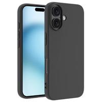 iPhone 16 Plus Anti-Slip TPU Hoesje - Zwart - thumbnail