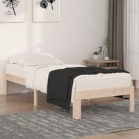 Bedframe massief hout 75x190 cm Small Single