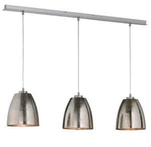 Fischer & Honsel 3-lichts hanglamp Cannes antiek nikkel 60139