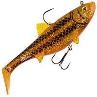 Fox Rage Replicant Wobble - rubberen vis Swimbait, kleur: Goldie UV, lengte/gewicht: 18cm - 90g