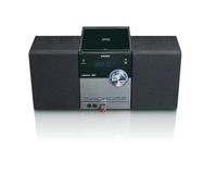 Lenco MC-150 draagbare stereo-installatie Analoog & digitaal 22 W DAB, DAB+, FM, PLL Zwart, Zilver MP3 afspelen - thumbnail