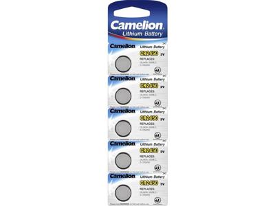 Camelion Knoopcel CR2450 3 V 5 stuk(s) 550 mAh Lithium CR2450 Camelion Knoopcel CR2450 3 V 5 stuk(s) 550 mAh Lithium CR2450