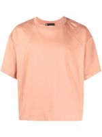 STYLAND x notRainProof panelled jersey T-shirt - Orange