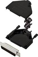 Encitech DTZK25-BK-DMP-K 6355-0101-23 D-SUB Stiftleisten-Set 180° Polzahl: 25 Lötkelch 1 pc(s)