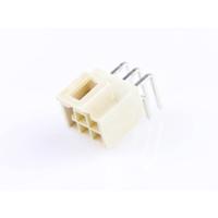 Molex 1053142306 Female header, inbouw (standaard) Totaal aantal polen: 6 Rastermaat: 2.50 mm Inhoud: 1 stuk(s) Tray - thumbnail