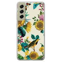 Samsung Galaxy S21 FE siliconen hoesje - Sunflowers