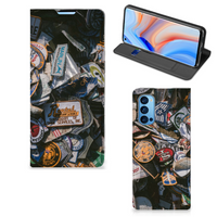 OPPO Reno4 Pro 5G Stand Case Badges